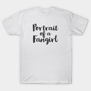 Portrait of A Fangirl T-Shirt